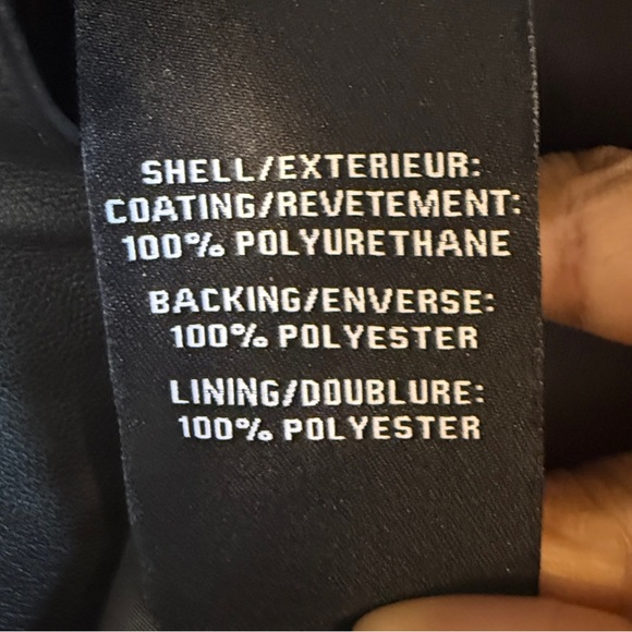 7 FOR ALL MANKIND Black Faux Leather Swing Dress SIZE: XS - Picture 10 of 12